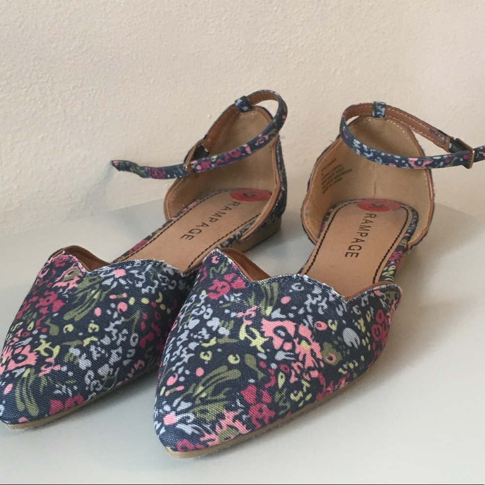 Floral Flats